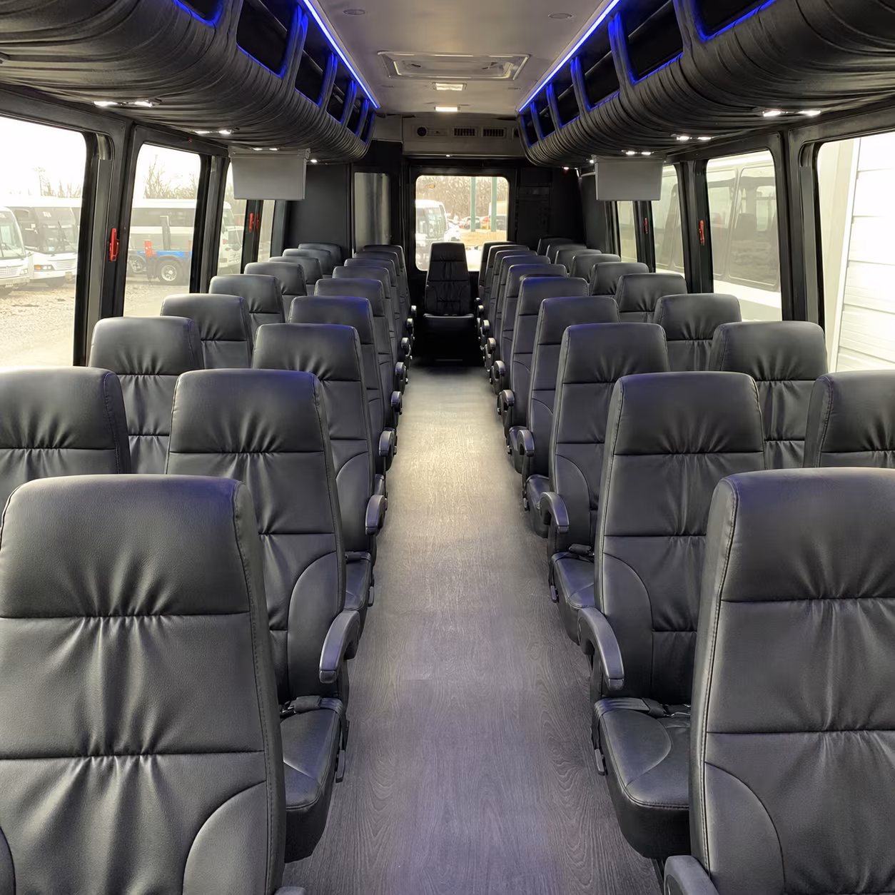 15-35 Passenger Minibus Inside
