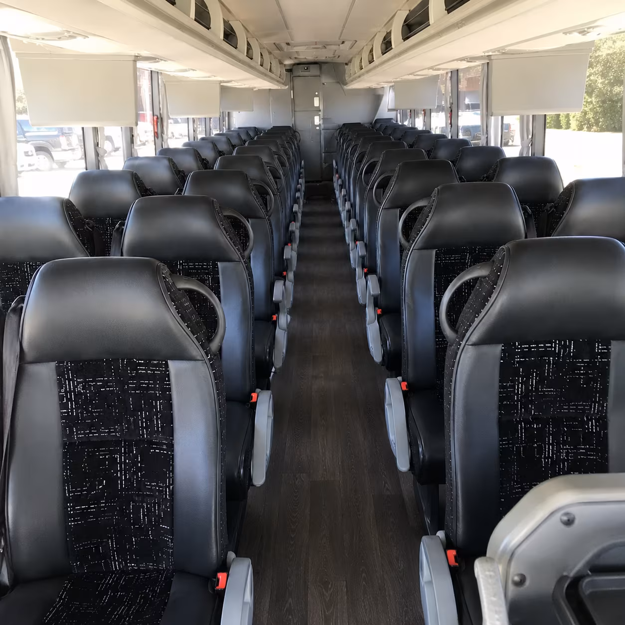 Stamford Airport Shuttle & Transportation party bus interior
