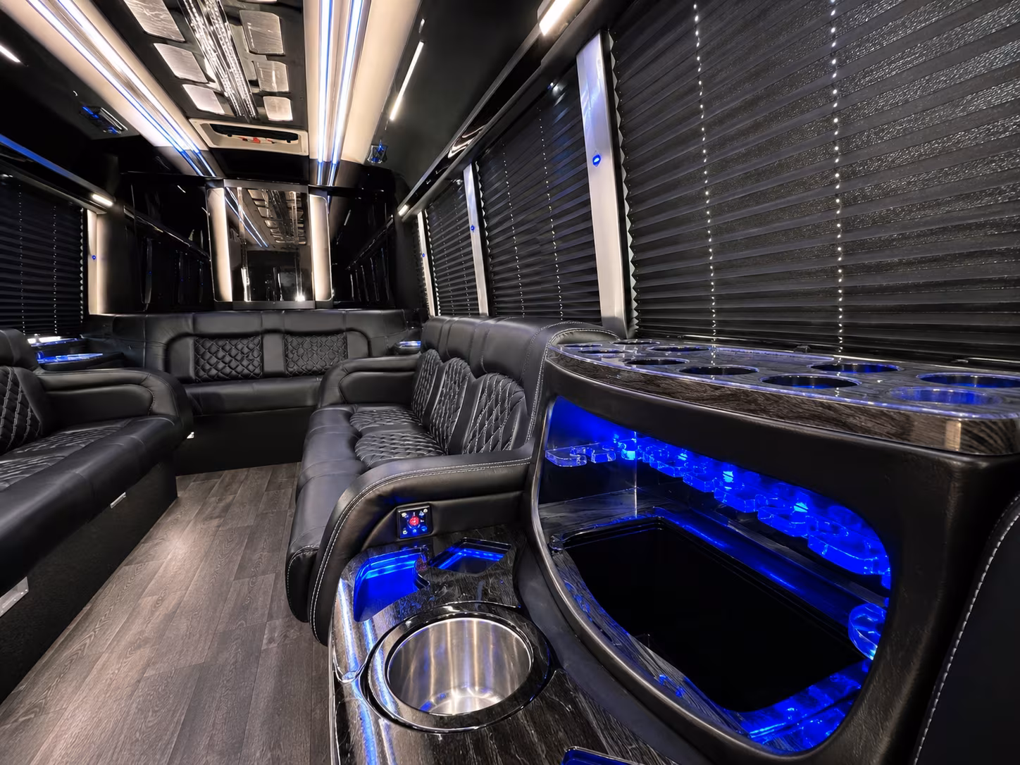 Stamford Concert & Music Festival Transportation onboard seating