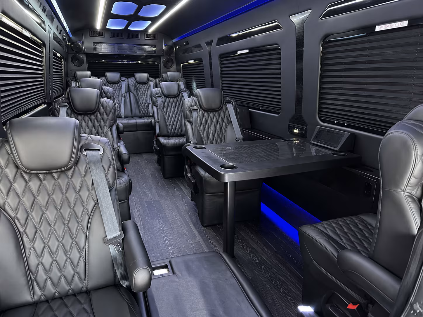 Stamford Corporate Transportation onboard seating
