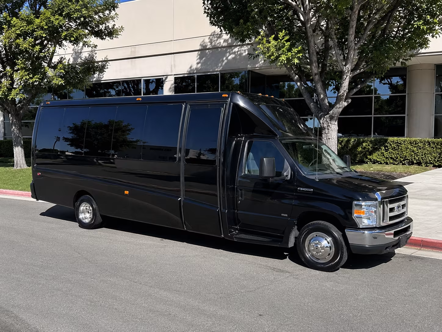 Stamford Wedding Transportation party bus interior